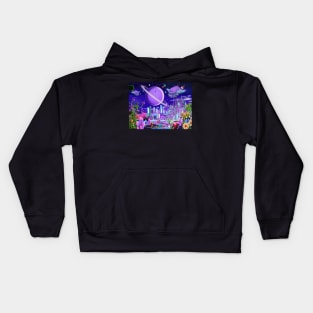 Amazing Cosmic City New Version Kids Hoodie